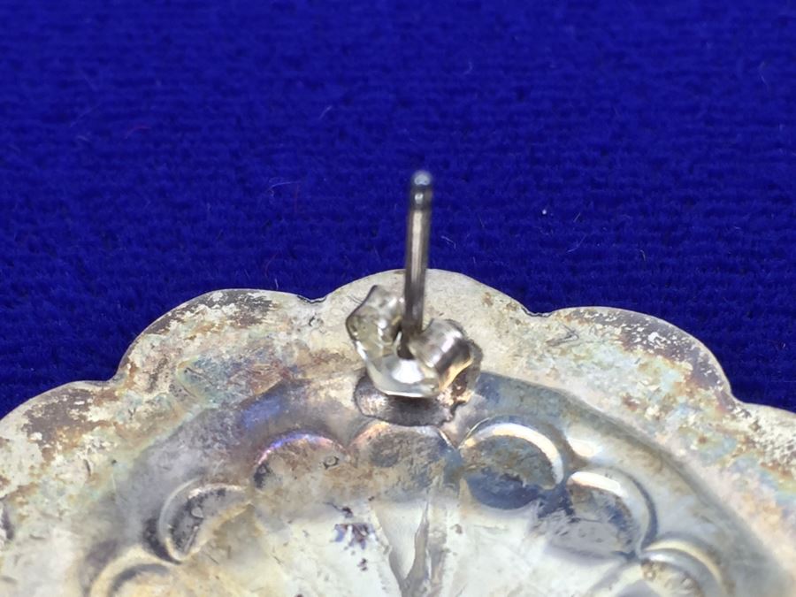 Sterling Silver Pierced Earrings [Photo 8]