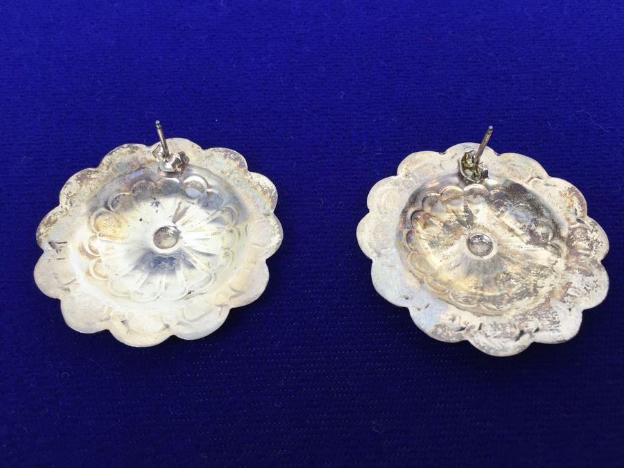 Sterling Silver Pierced Earrings [Photo 6]