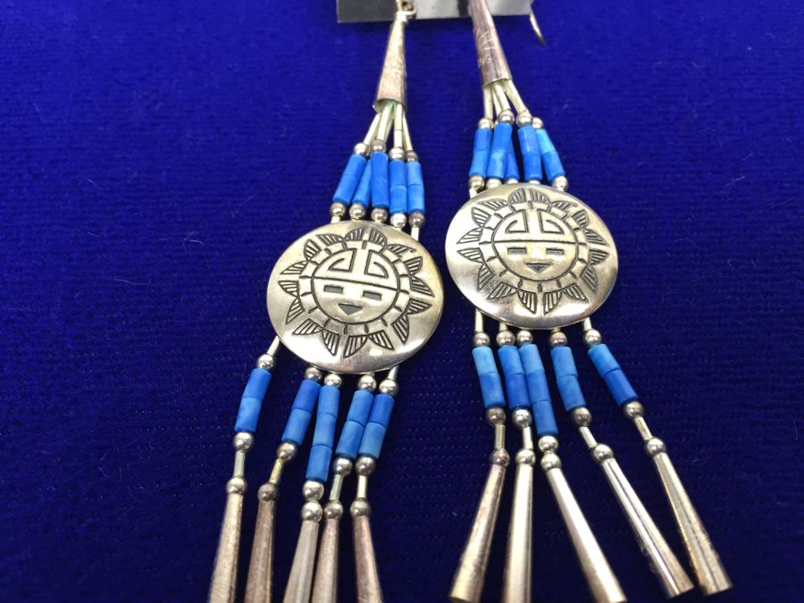 Sterling Silver Pierced Earrings [Photo 5]