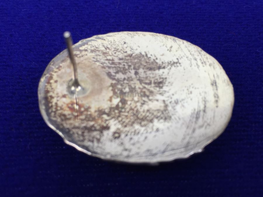 Sterling Silver Lapis Lazuli Pierced Earrings [Photo 12]