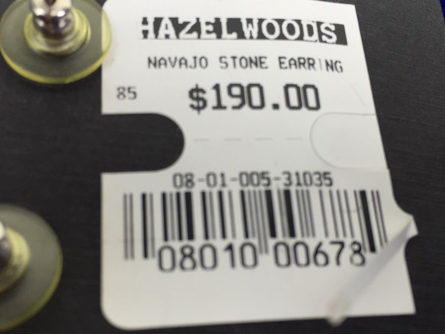 Sterling Silver Lapis Lazuli Pierced Earrings [Photo 3]