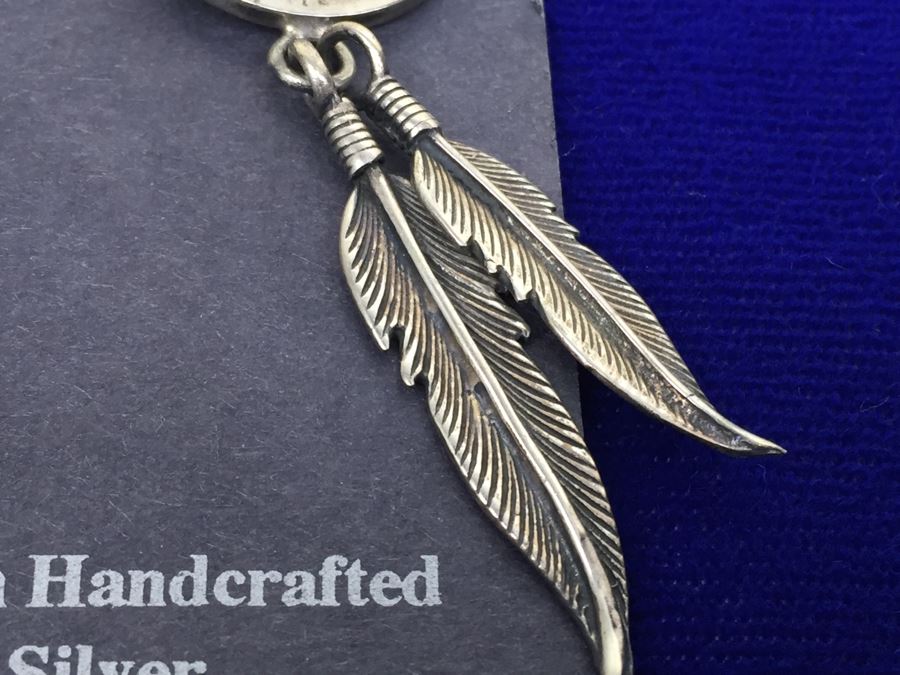 Native American Sterling Silver Earrings [Photo 6]