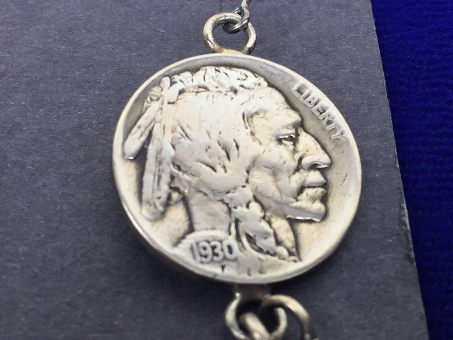 Native American Sterling Silver Earrings [Photo 5]