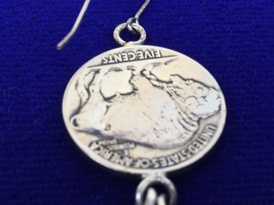 Native American Sterling Silver Earrings [Photo 9]