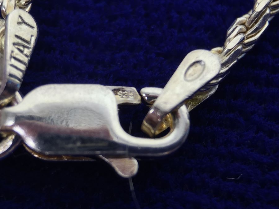 Sterling Silver 24' Italian Rope Chain Necklace NEW [Photo 6]
