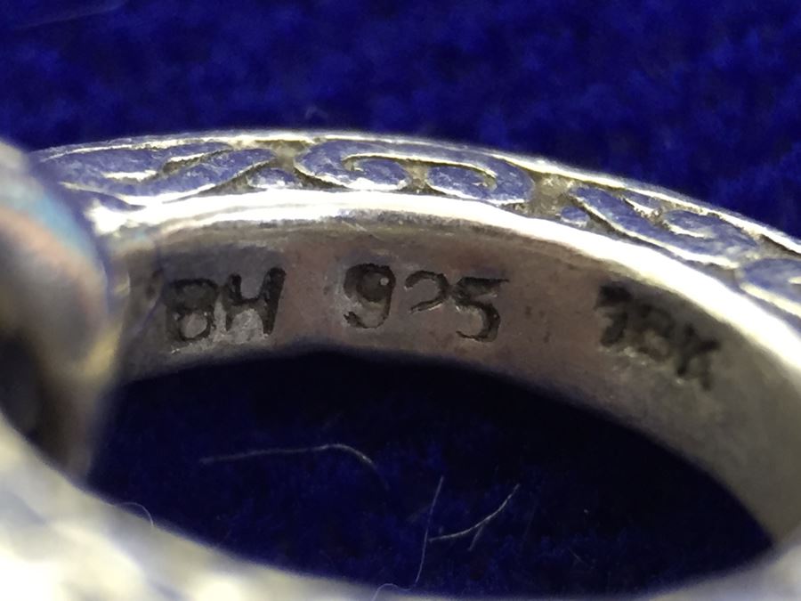 Stunning Sterling Silver And 18K Gold Diamond Bracelet Signed EFFY BH 40g [Photo 13]