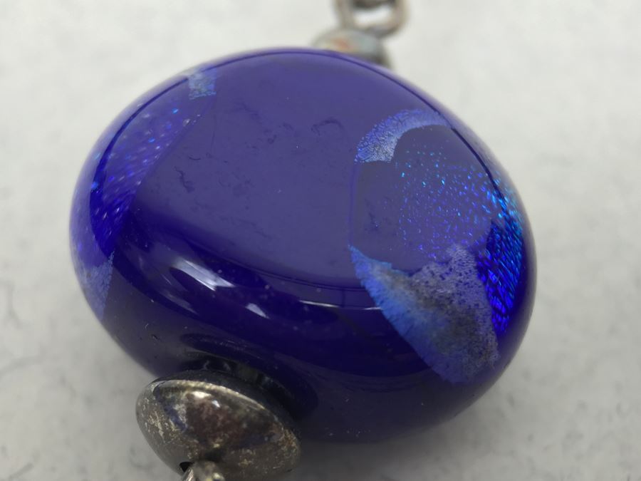 Laughing Wolf Designs Handmade Lampworked Glass Beads Sterling Silver NEW [Photo 4]