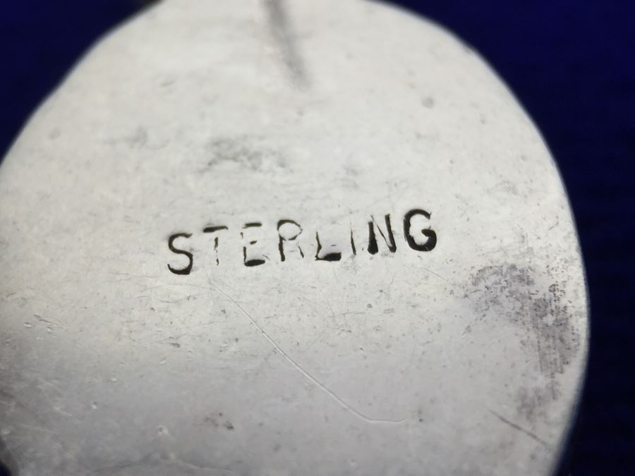 Sterling Silver Rhodochrosite Pierced Earrings 9g [Photo 3]