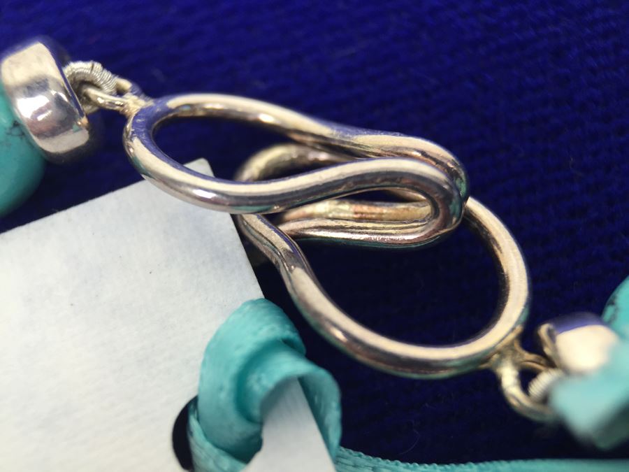 Sterling Silver And Turquoise Pendant With Freshwater Pearls, Turquoise And Sterling Silver Necklace [Photo 12]