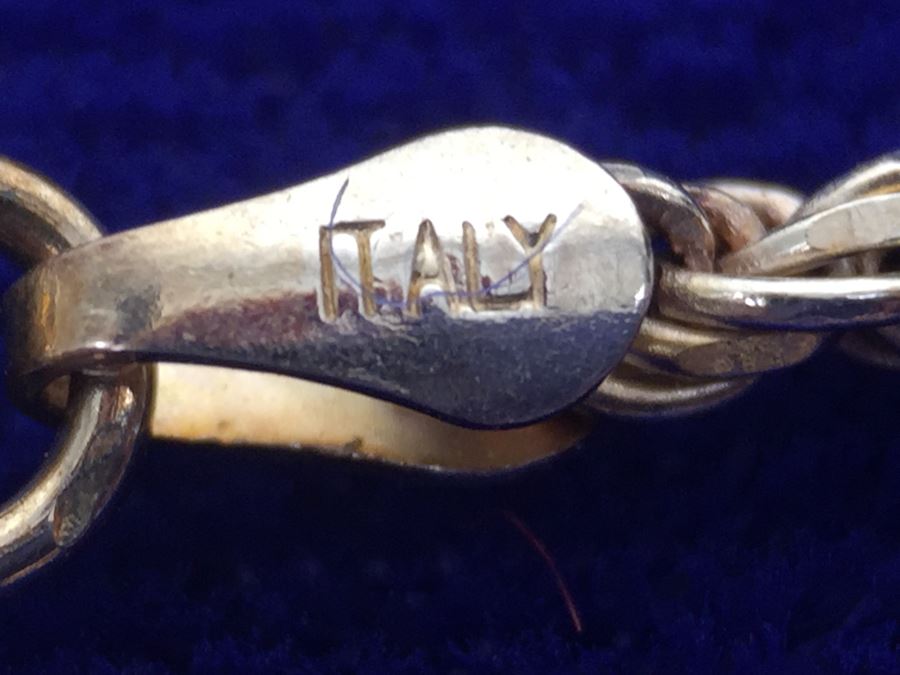 Sterling Silver Italian Rope Chain Necklace 8g [Photo 6]