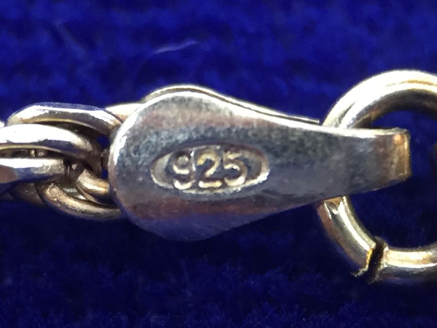 Sterling Silver Italian Rope Chain Necklace 8g [Photo 7]