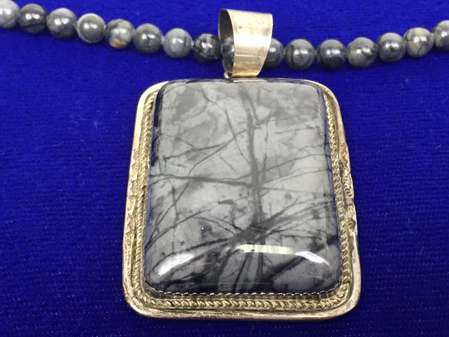 Sterling Silver Pendant With Necklace [Photo 4]