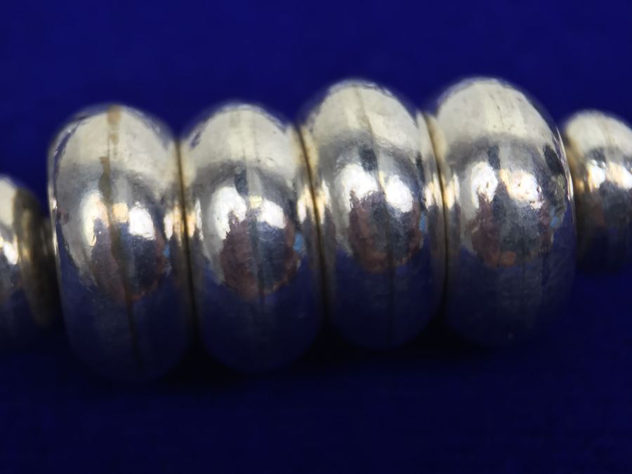 Botswana Agate Beads With Sterling Silver Accents [Photo 6]