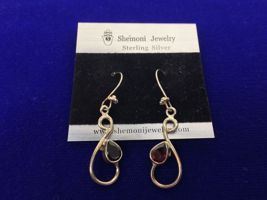 Shemoni Jewelry Sterling Silver And Garnet