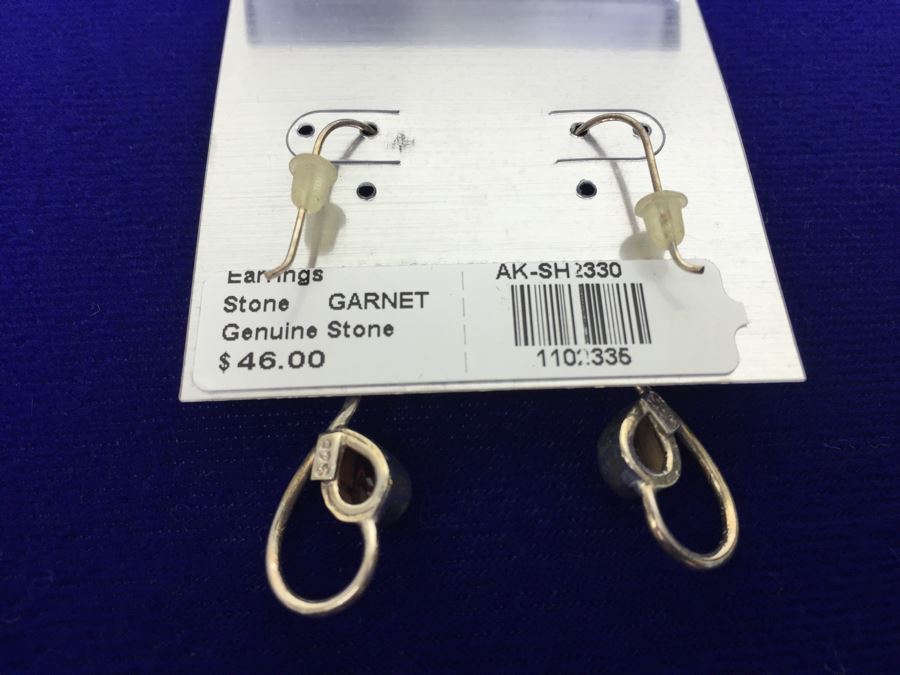 Shemoni Jewelry Sterling Silver And Garnet [Photo 4]