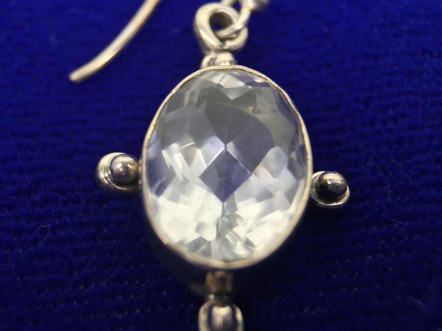 Sterling Silver And Quartz Earrings [Photo 6]