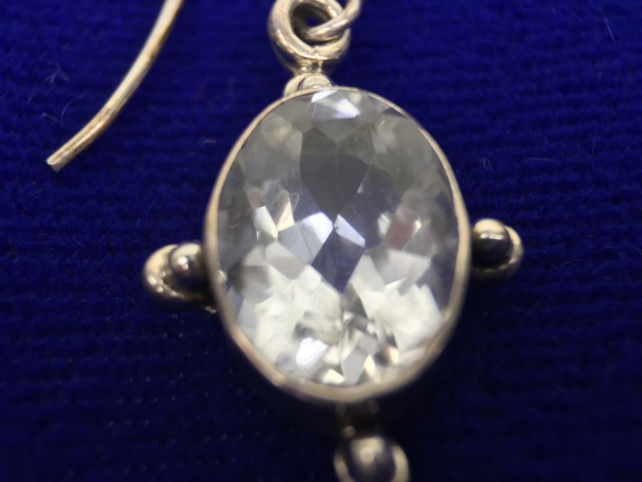 Sterling Silver And Quartz Earrings [Photo 8]