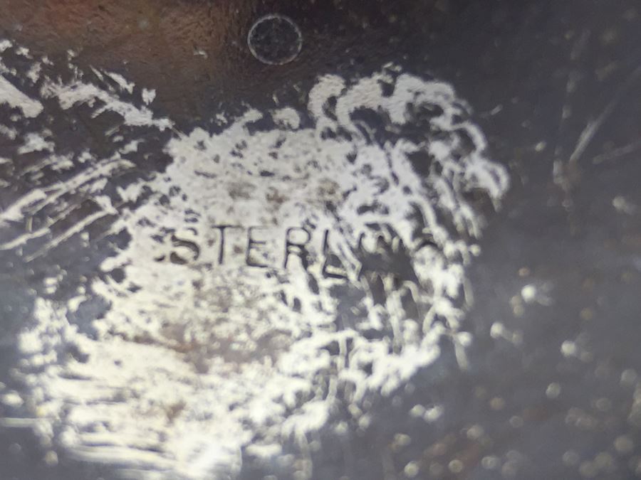 Vintage Sterling Silver Pierced Earrings 8g [Photo 7]