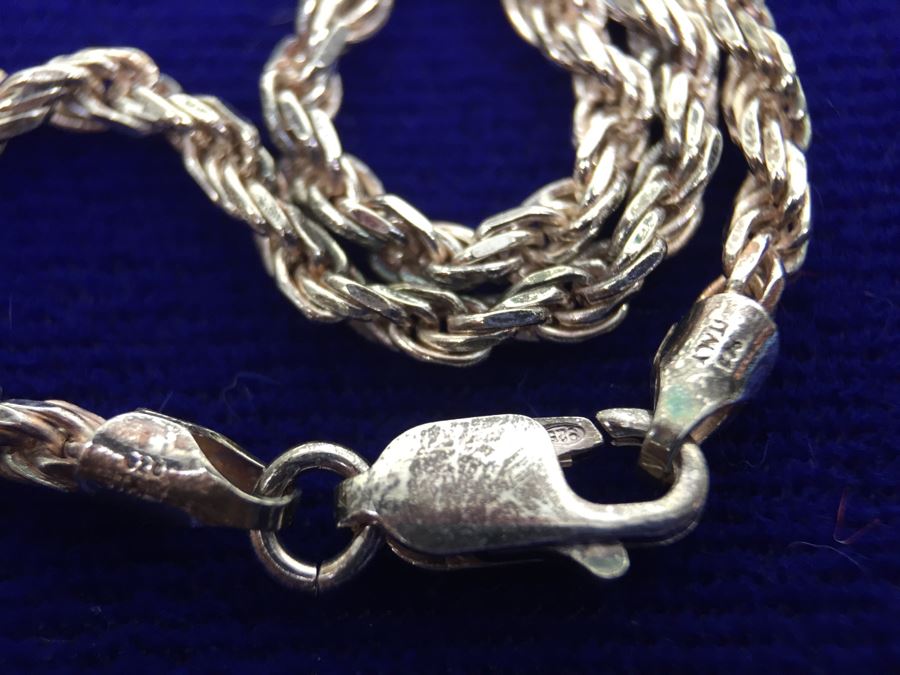 Sterling Silver Italian Rope Chain 15g [Photo 5]