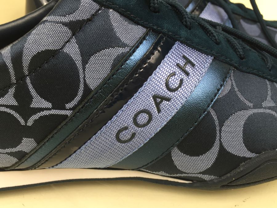 COACH Navy Shoes Jayme Style A1587 Size 10M New In Box [Photo 8]