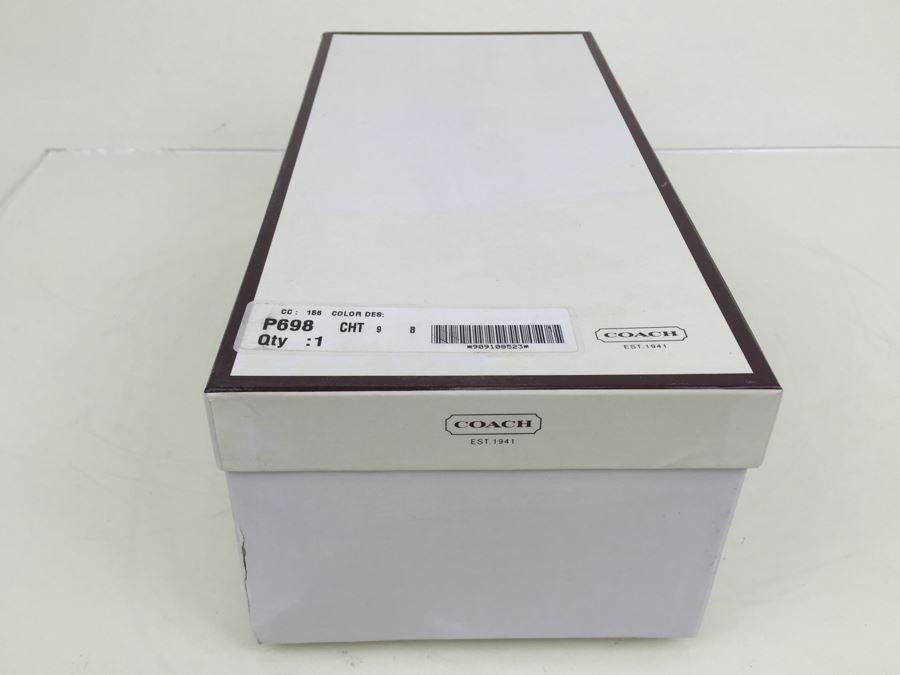 COACH Lidia Shoes P698 Size 9M New In Box [Photo 4]