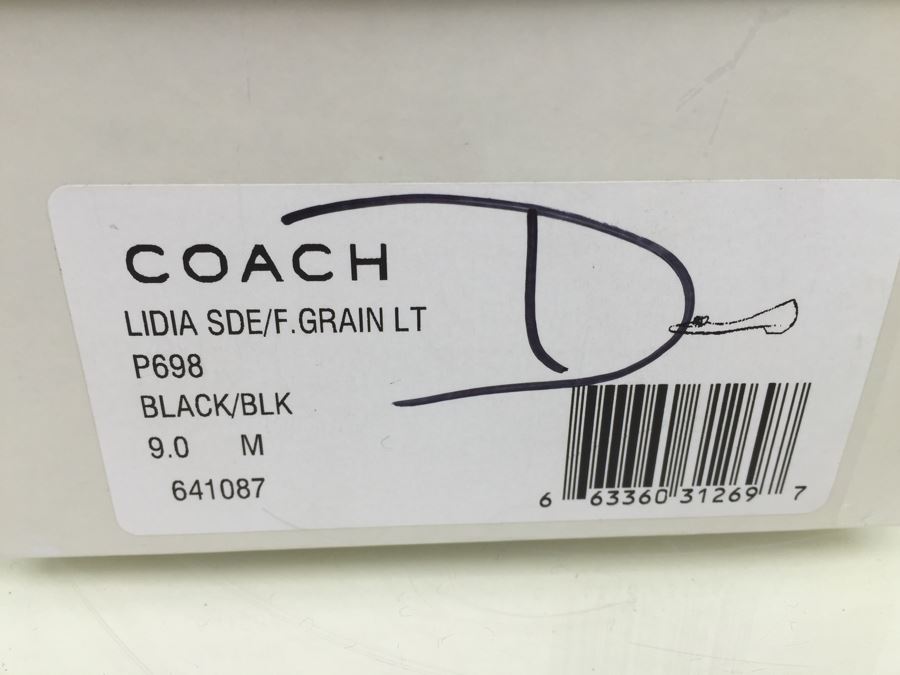 COACH Lidia Shoes P698 Size 9M New In Box [Photo 6]