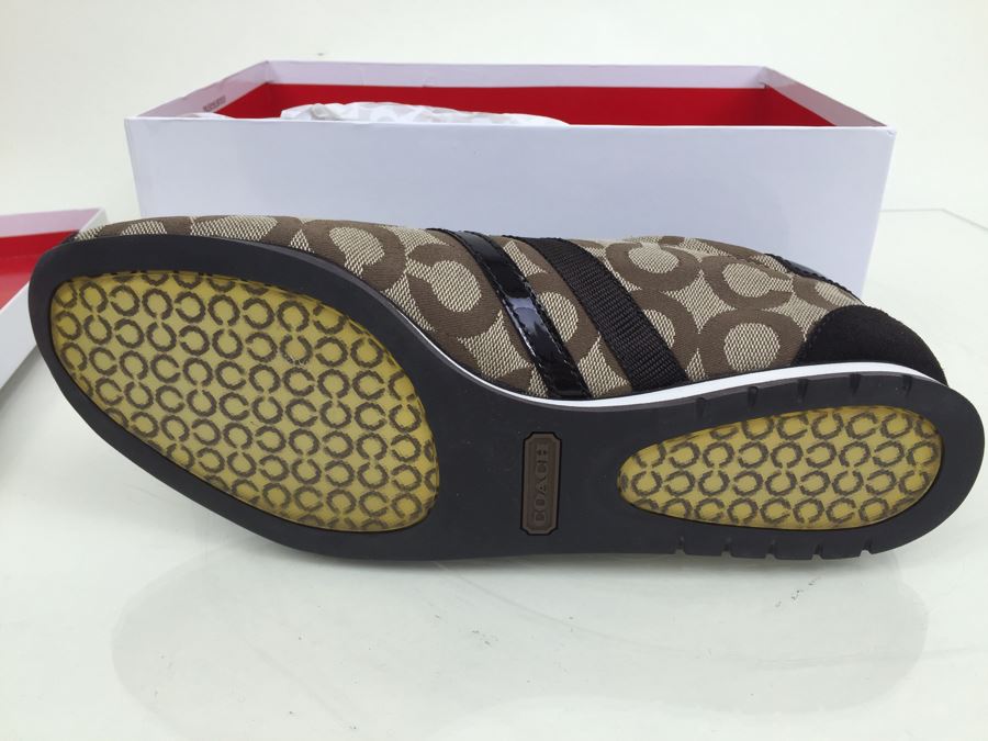 COACH Kathleen Shoes P698 Size 10M New In Box [Photo 7]
