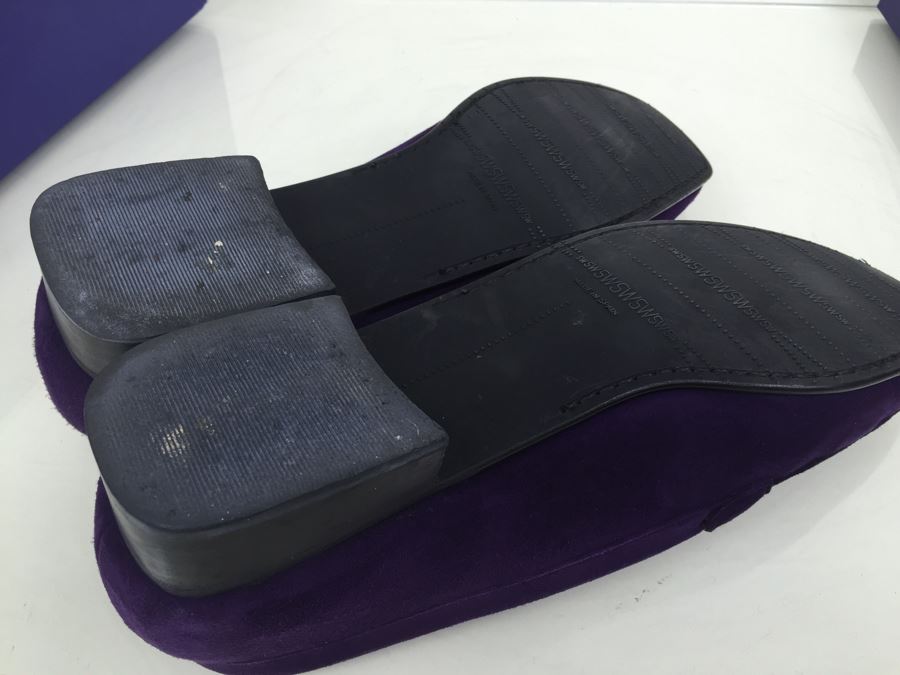 Stuart Weitzman Habit Suede Shoes Size 9.5 M Lightly Used With Box [Photo 13]