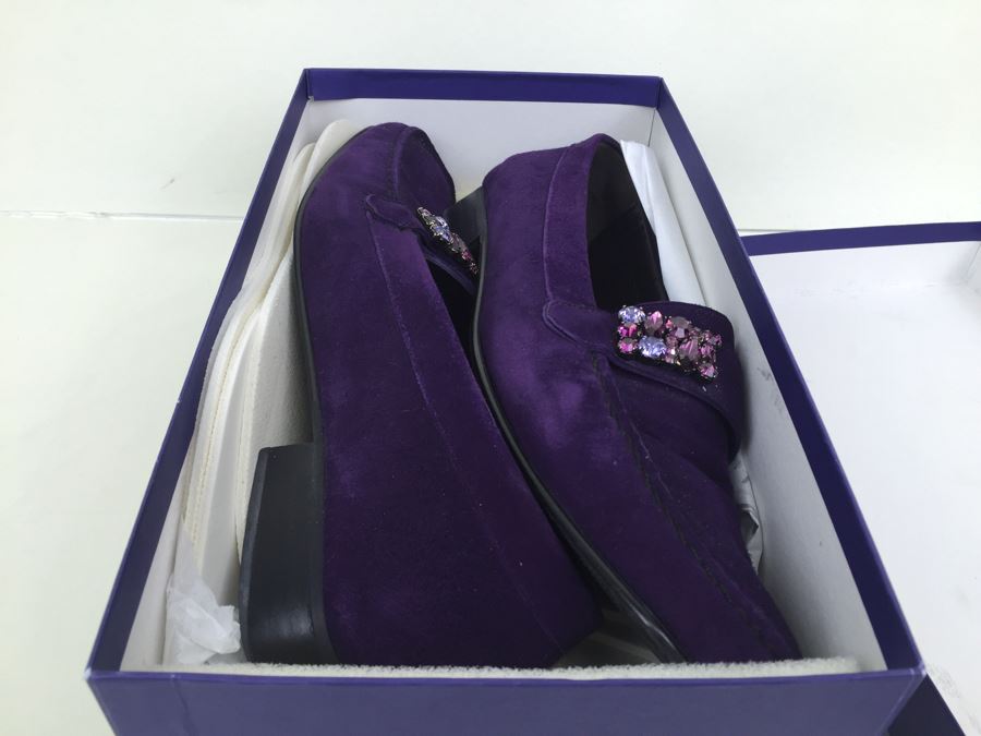 Stuart Weitzman Habit Suede Shoes Size 9.5 M Lightly Used With Box [Photo 2]