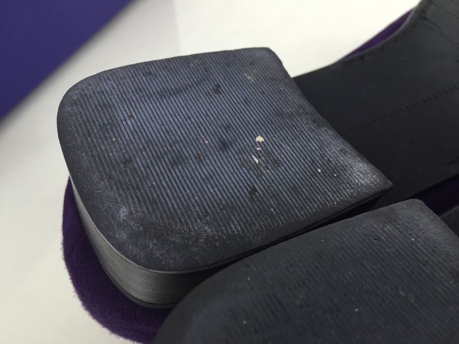 Stuart Weitzman Habit Suede Shoes Size 9.5 M Lightly Used With Box [Photo 15]