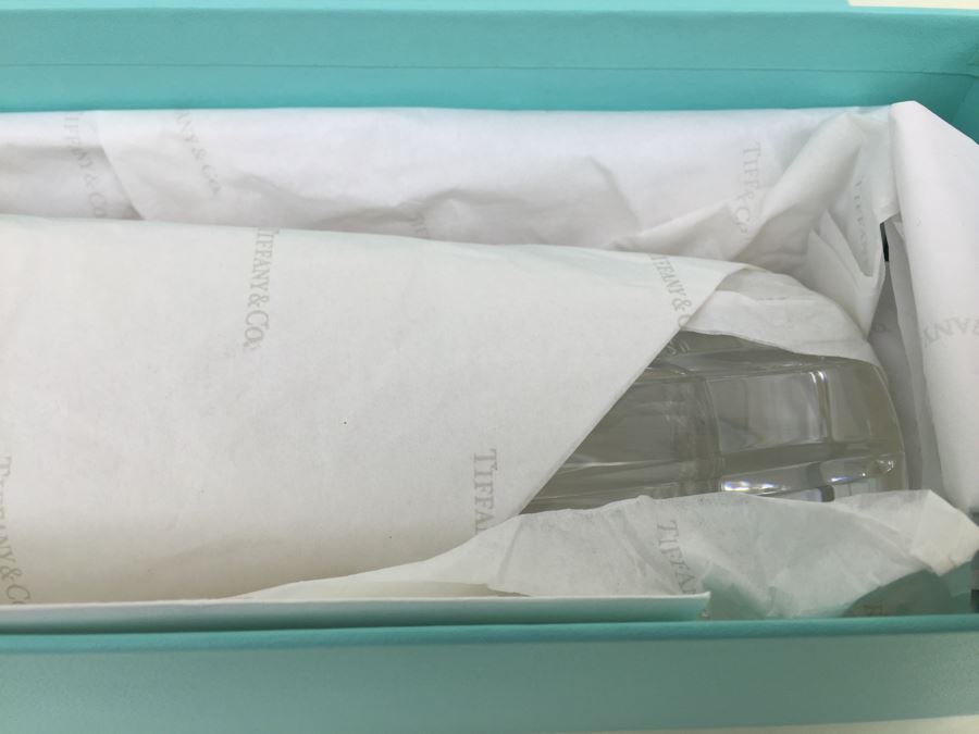 Tiffany & Co. Italian Reeds Bud Vase 7.75' Tall New In Box [Photo 7]