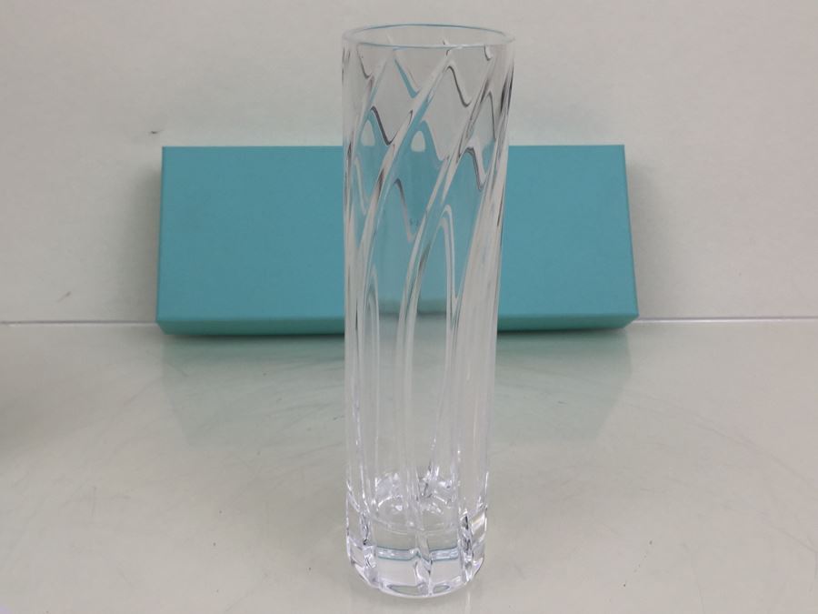Tiffany & Co. Italian Reeds Bud Vase 7.75' Tall New In Box [Photo 3]
