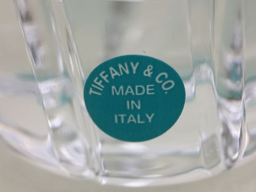 Tiffany & Co. Italian Reeds Bud Vase 7.75' Tall New In Box [Photo 15]