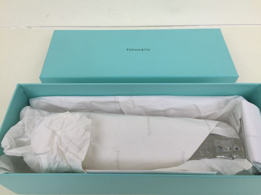 Tiffany & Co. Italian Reeds Bud Vase 7.75' Tall New In Box [Photo 6]