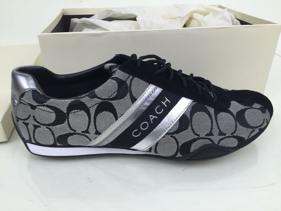 COACH Jayme Shoes Style A1585 Suede Size 10M New In Box [Photo 3]