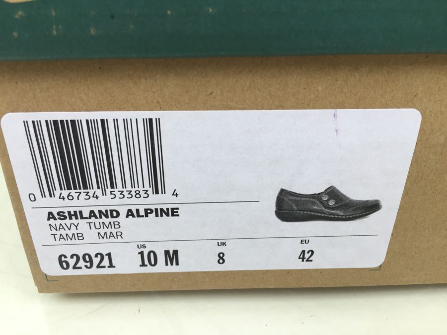 Pair Of Clarks Womens Shoes Ashland Alpine Size 10M New In Box [Photo 5]