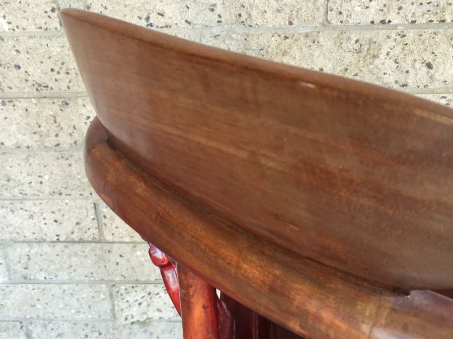 Rosewood Chinese Corner Chair With Inlay Mother Of Pearl  [Photo 19]