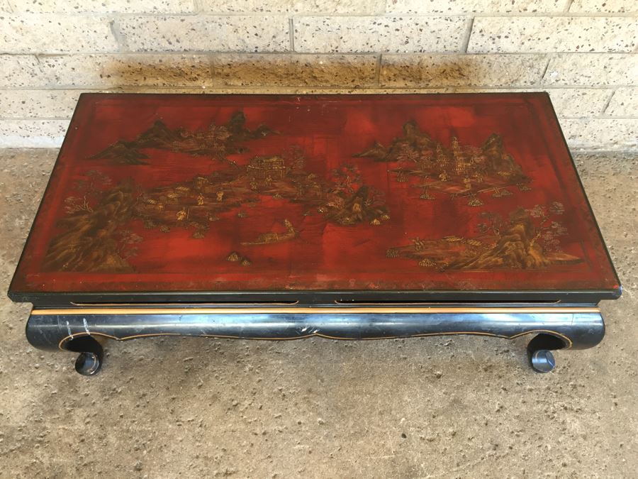 Camard-Dimer France Chinoiserie Coffee Table [Photo 5]