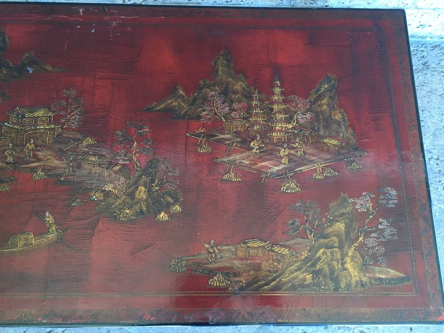 Camard-Dimer France Chinoiserie Coffee Table [Photo 8]