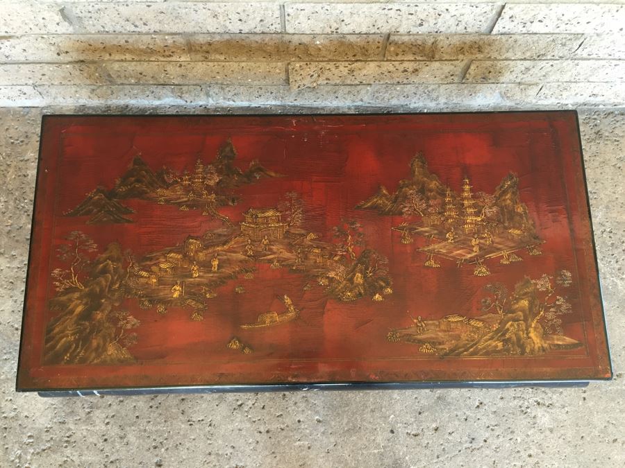 Camard-Dimer France Chinoiserie Coffee Table [Photo 2]