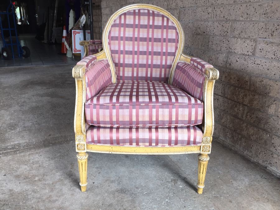 Pair Of Upholstered Armchairs [Photo 13]