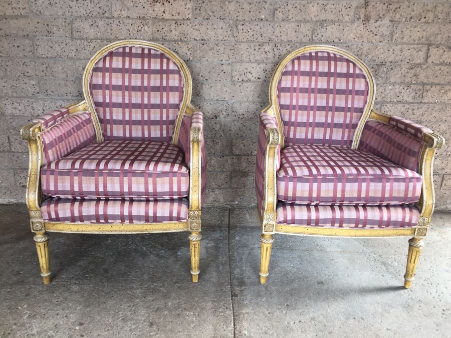 Pair Of Upholstered Armchairs [Photo 1]