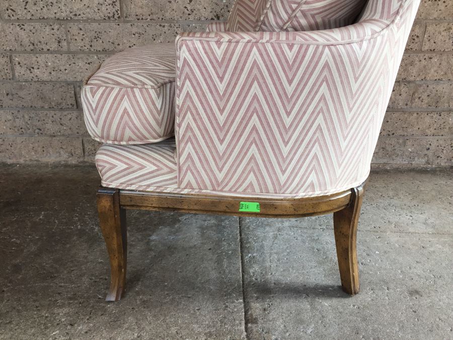 Nice High Back Upholstered Chair With Pillows [Photo 7]