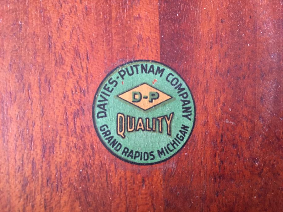 Antique Wooden Tea Cart Davies Putname Company Grand Rapids Michigan [Photo 3]