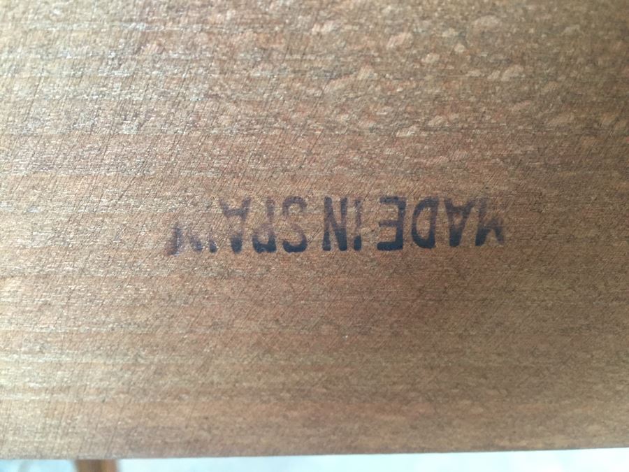 Stunning Hallway Table With Matching Mirror Gilt Decorated With Porcelain Painted Floral Motifs Made In Spain [Photo 34]