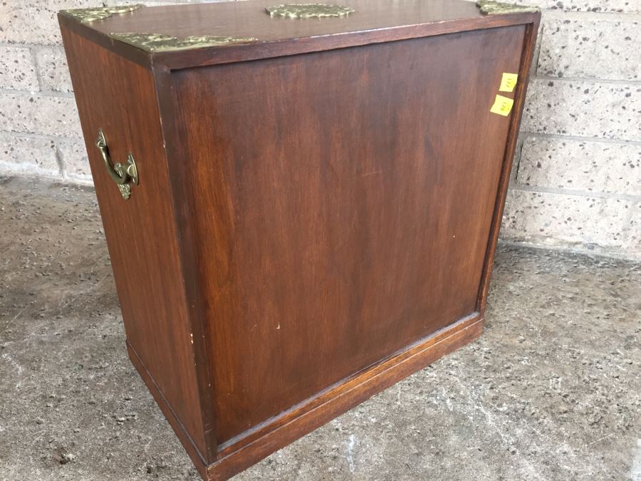 Nice Wooden Korean Silverware Chest Of Drawers With Lockable Drawers And Keys [Photo 11]