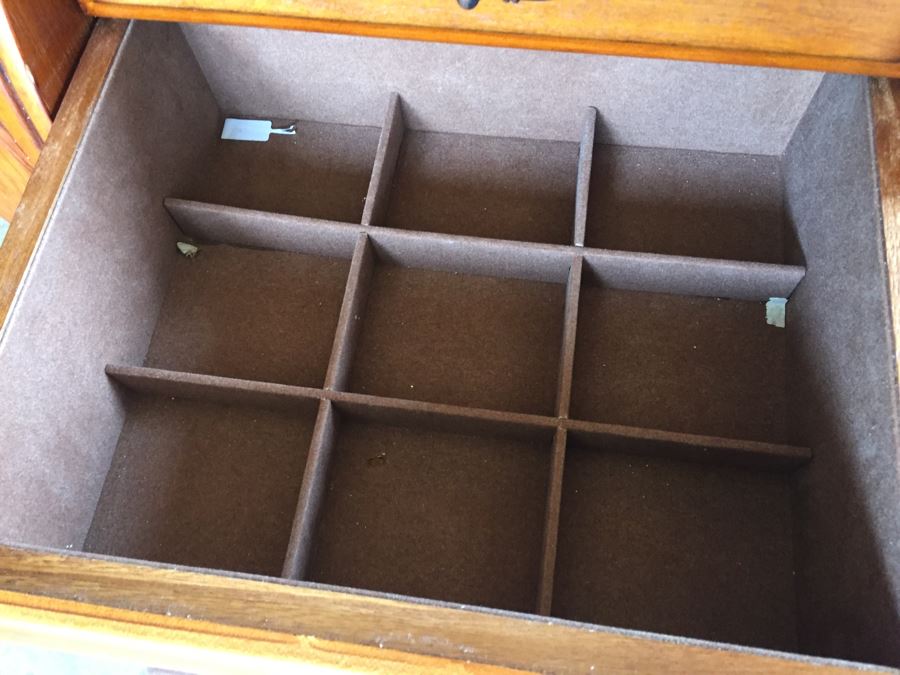 Powell Floorstanding Jewelry Armoire Solid Wood [Photo 12]