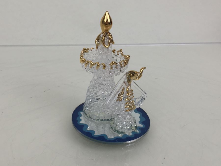 Huge Lot Of Gold Accented Glass Figurines [Photo 32]