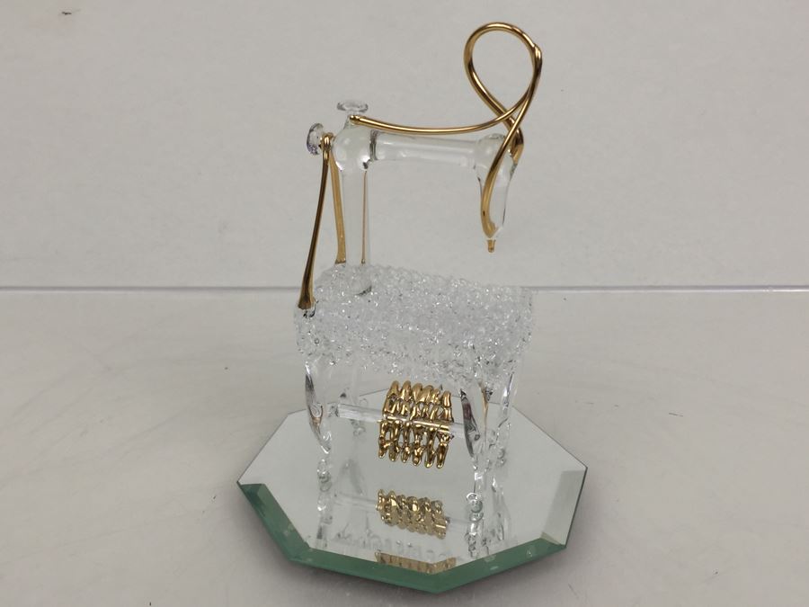 Huge Lot Of Gold Accented Glass Figurines [Photo 26]