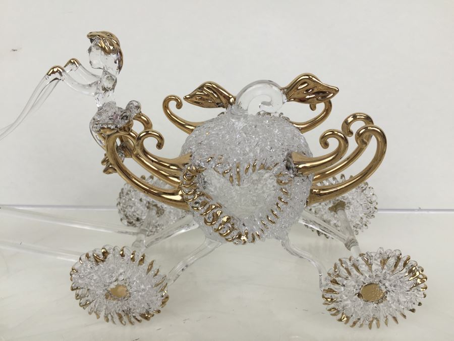 Huge Lot Of Gold Accented Glass Figurines [Photo 8]